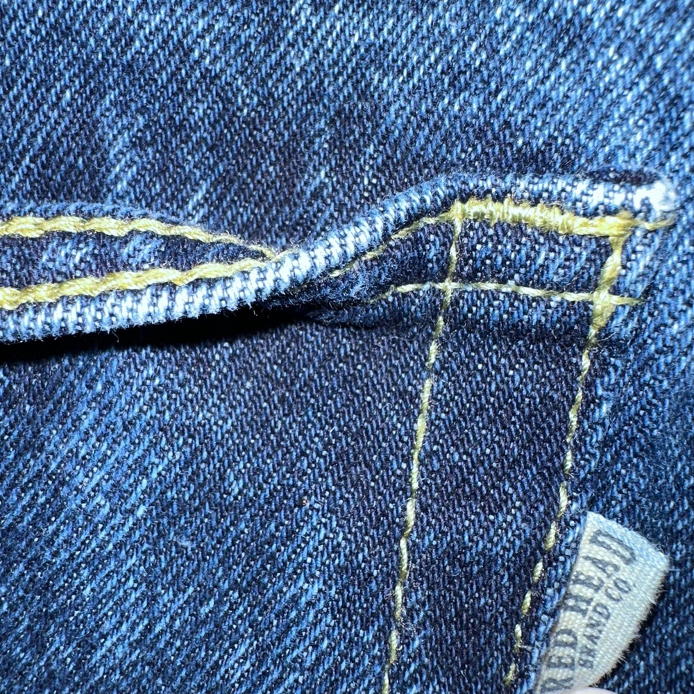 Men's Red Head Brand Co. Blue Lined Jeans Waist 35 X 32 - Picture 3 of 16